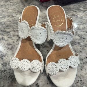 Jack Rogers Women's Cream Sandals